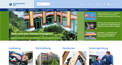 Desktop Screenshot of hwk-berlin.de